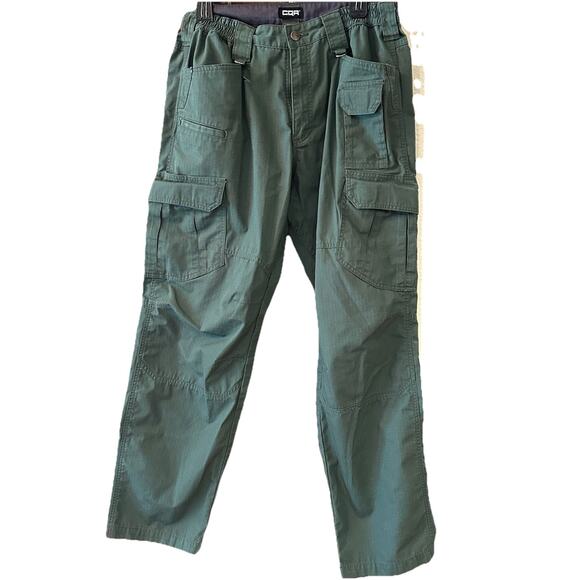 CQR Cargo Tactical Pants Sz 34x32 Tundra Beige Ripstop Tactical Military TLP-104 - Picture 1 of 16